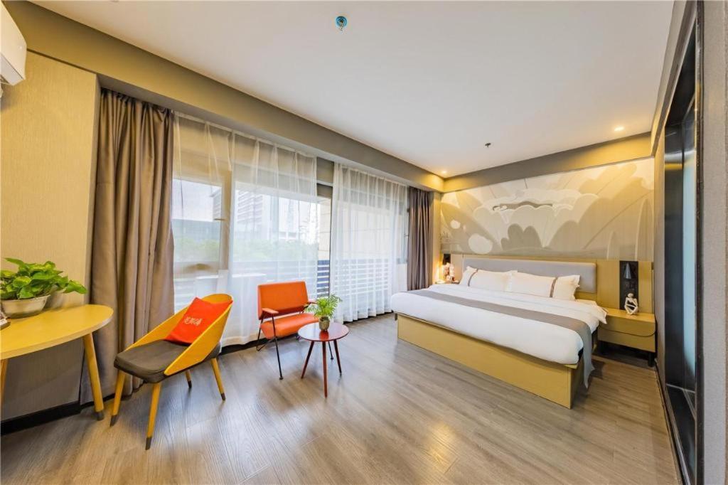 Thank Inn Hotel Hubei Wuhan Caidian Zhong Fa Xincheng Tongji Eksteriør bilde