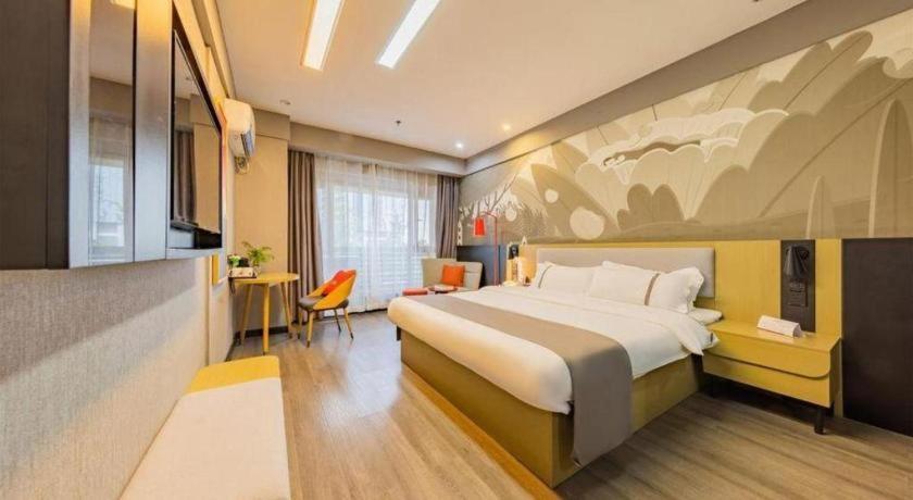 Thank Inn Hotel Hubei Wuhan Caidian Zhong Fa Xincheng Tongji Eksteriør bilde