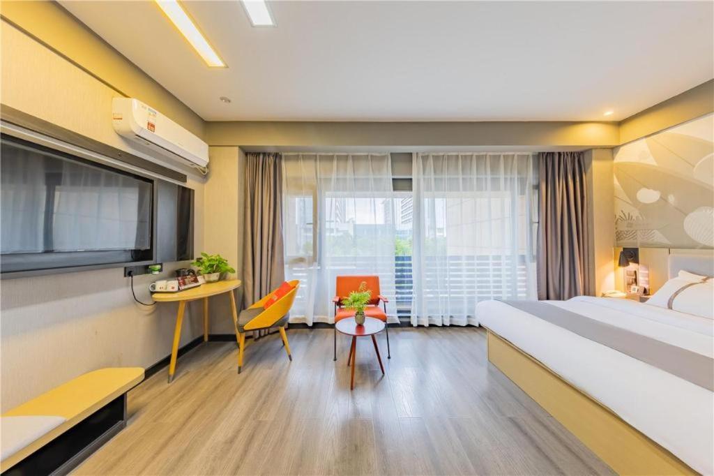 Thank Inn Hotel Hubei Wuhan Caidian Zhong Fa Xincheng Tongji Eksteriør bilde