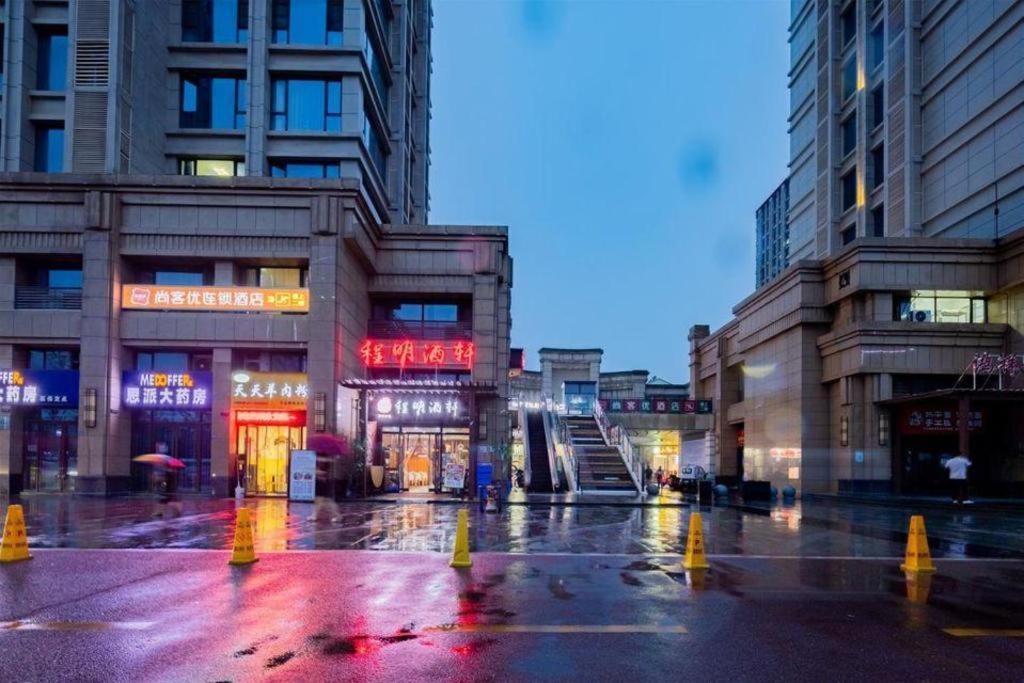 Thank Inn Hotel Hubei Wuhan Caidian Zhong Fa Xincheng Tongji Eksteriør bilde
