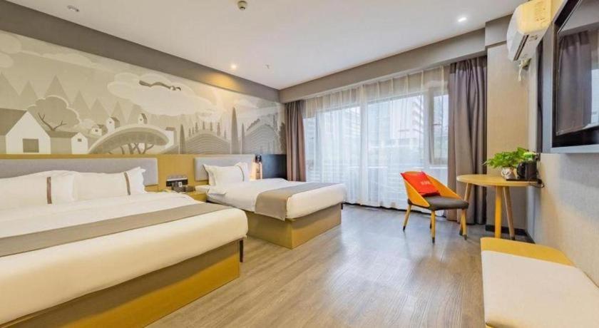 Thank Inn Hotel Hubei Wuhan Caidian Zhong Fa Xincheng Tongji Eksteriør bilde